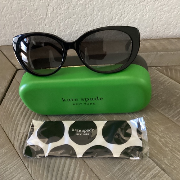 Kate Spade New York everett 56mm special fit gradient cat eye sunglasses main image 5